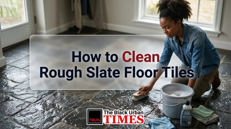 How to Clean Rough Slate Floor Tiles
