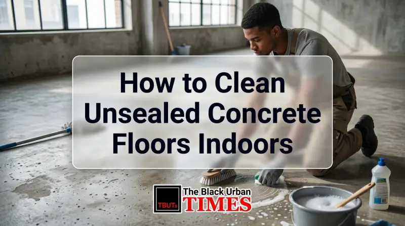 How to Clean Unsealed Concrete Floors Indoors