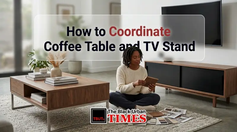 How to Coordinate Coffee Table and TV Stand