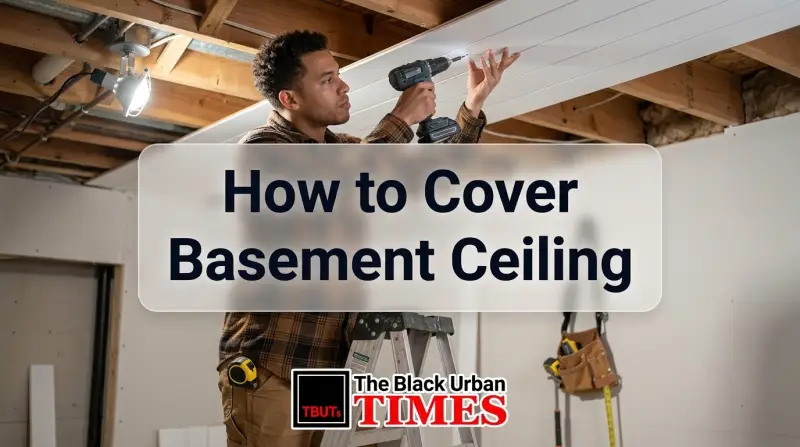 How to Cover Basement Ceiling