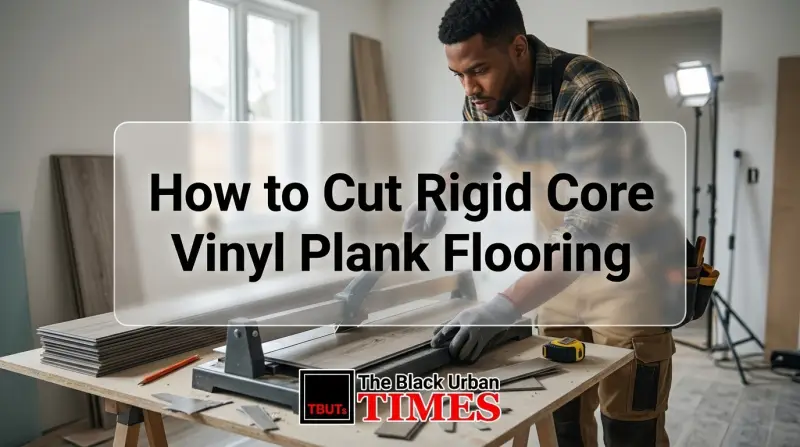 How to Cut Rigid Core Vinyl Plank Flooring