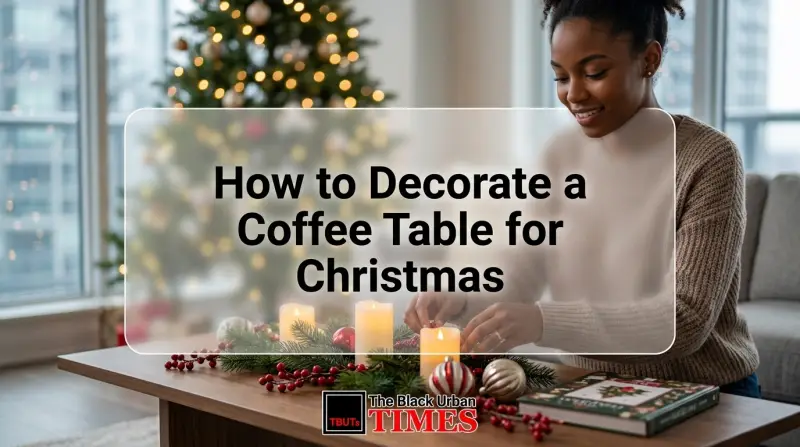 How to Decorate a Coffee Table for Christmas