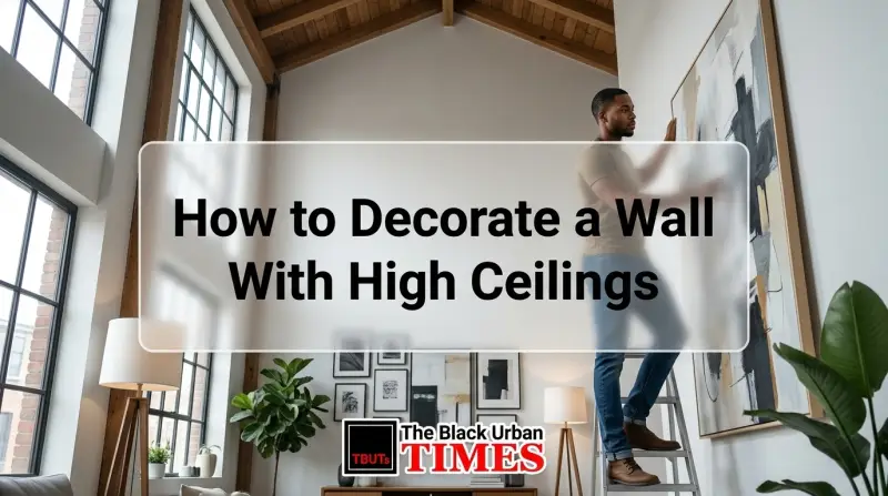 How to Decorate a Wall With High Ceilings