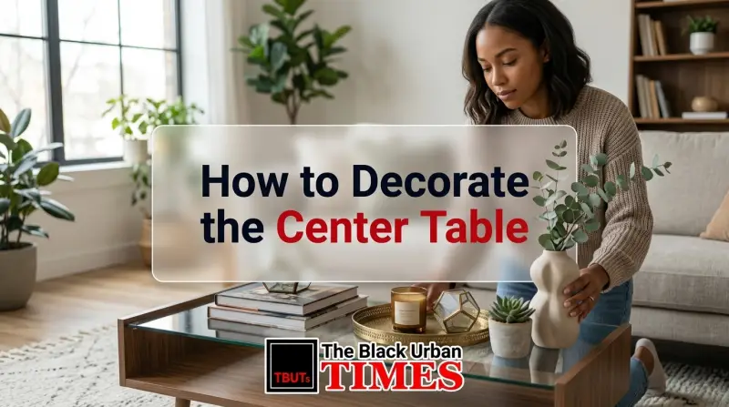 How to Decorate the Center Table