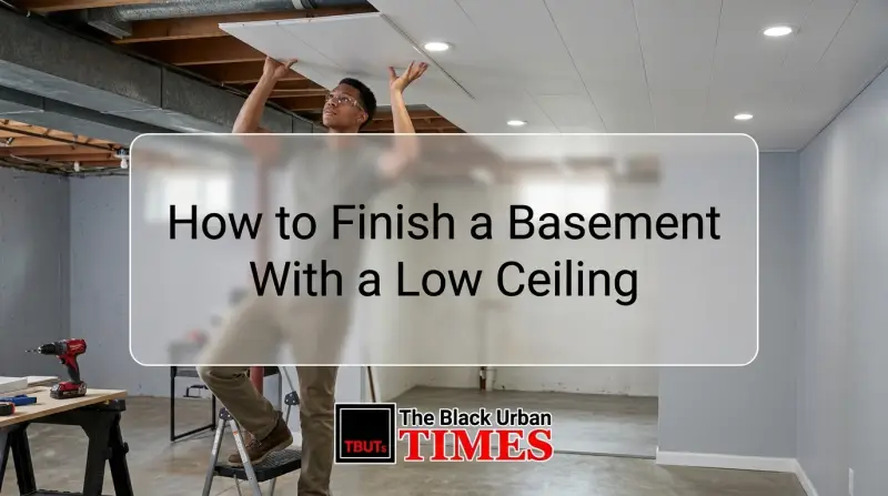 How to Finish a Basement With a Low Ceiling