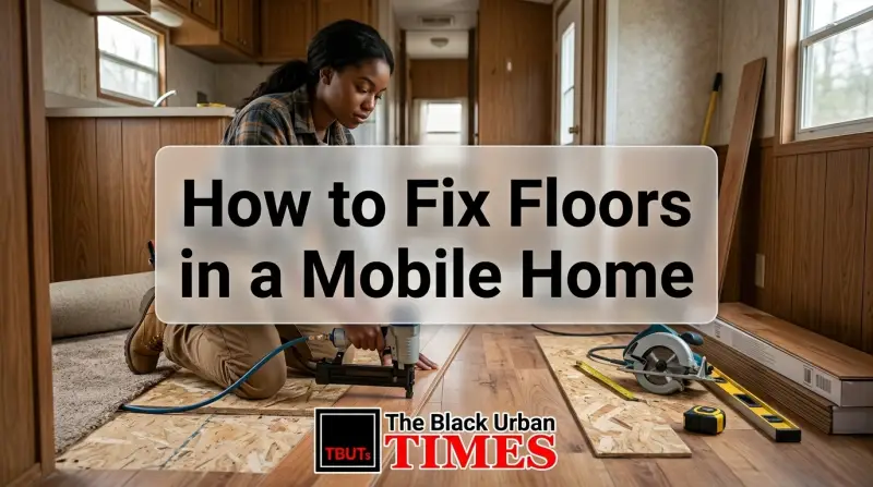 How to Fix Floors in a Mobile Home