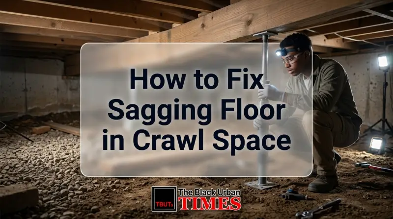 How to Fix Sagging Floor in Crawl Space