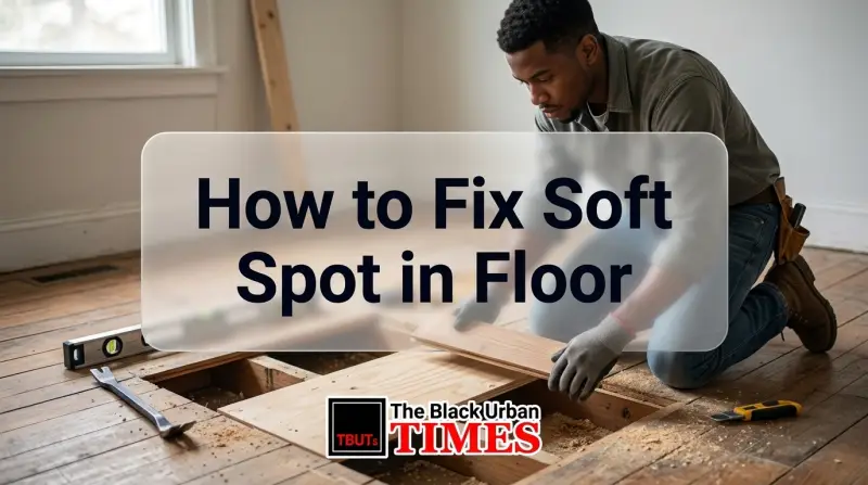 How to Fix Soft Spot in Floor