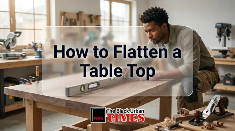 How to Flatten a Table Top