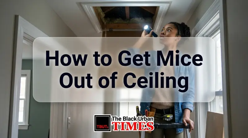 How to Get Mice Out of Ceiling