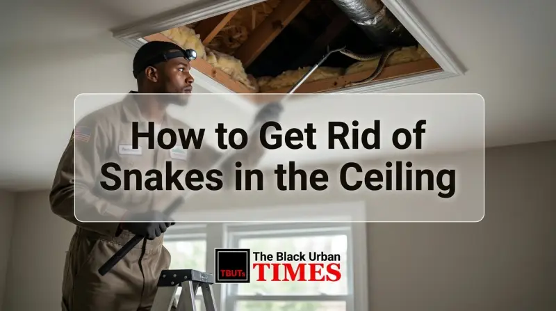 How to Get Rid of Snakes in the Ceiling