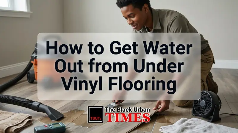How to Get Water Out from Under Vinyl Flooring