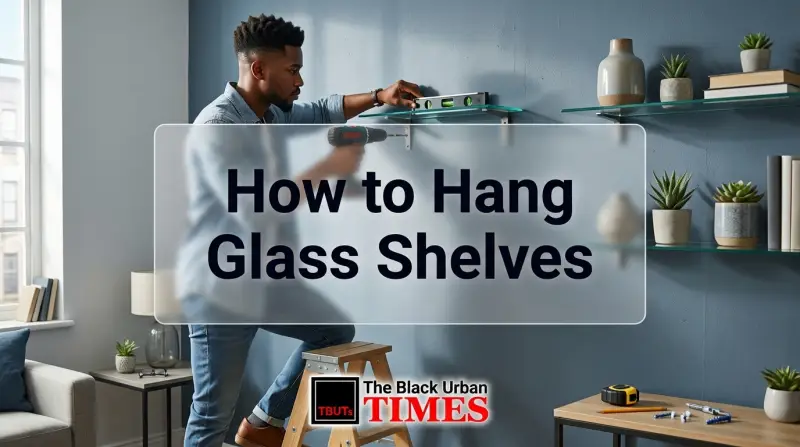 How to Hang Glass Shelves