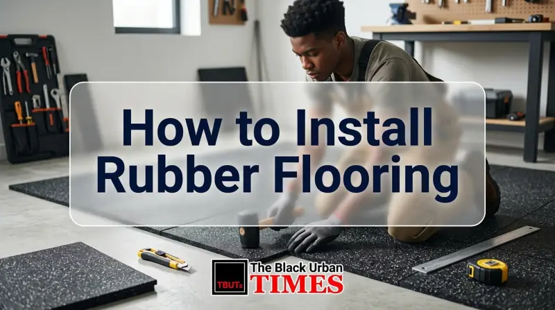 How to Install Rubber Flooring