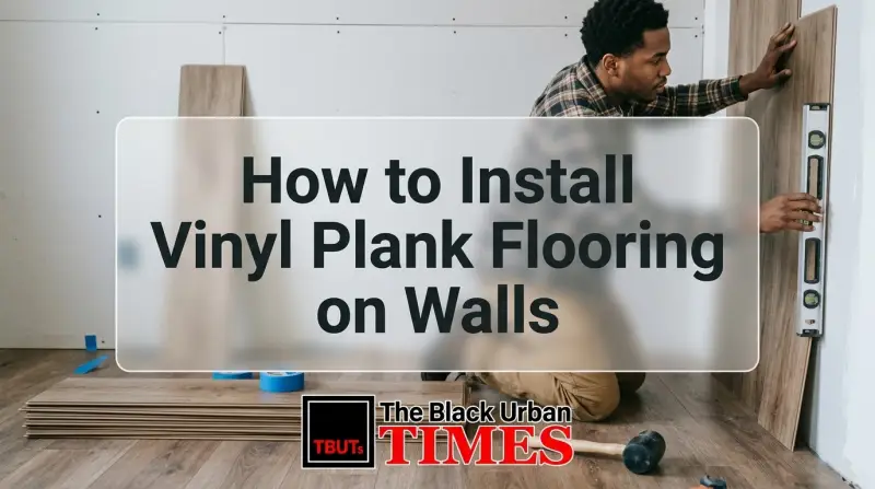 How to Install Vinyl Plank Flooring on Walls