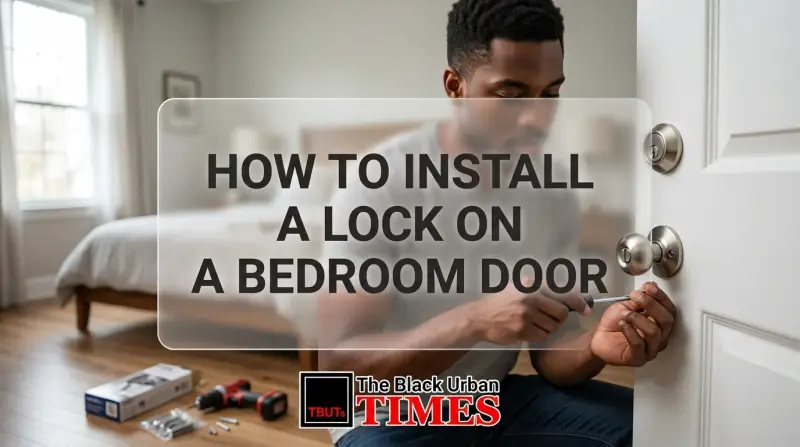 How to Install a Lock on a Bedroom Door