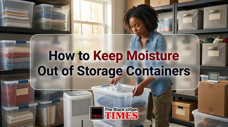 How to Keep Moisture Out of Storage Containers
