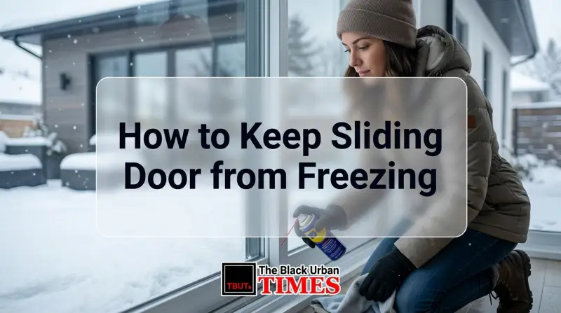 How to Keep Sliding Door from Freezing