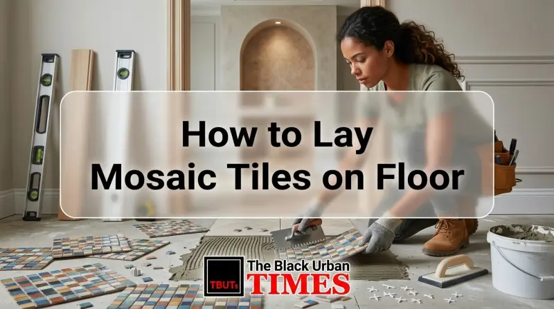 How to Lay Mosaic Tiles on Floor