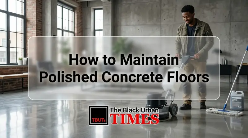 How to Maintain Polished Concrete Floors