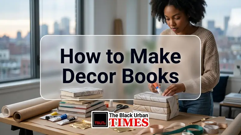 How to Make Decor Books