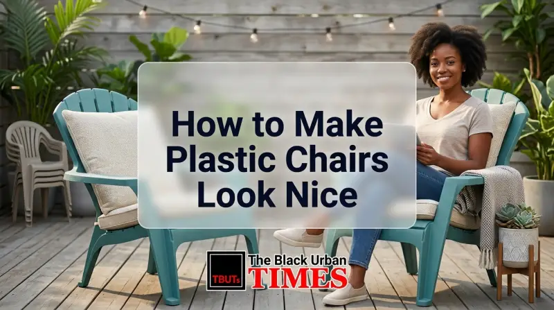 How to Make Plastic Chairs Look Nice
