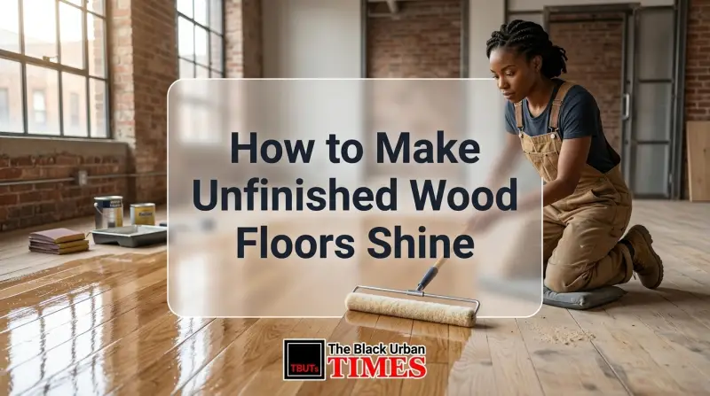 How to Make Unfinished Wood Floors Shine