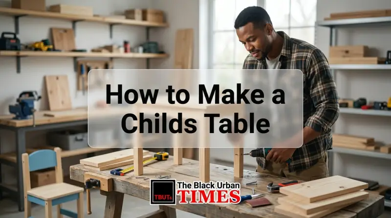 How to Make a Childs Table
