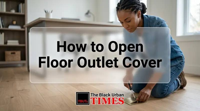 How to Open Floor Outlet Cover