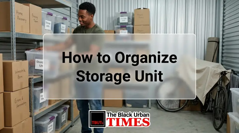 How to Organize Storage Unit