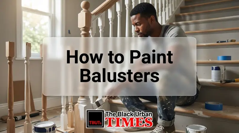 How to Paint Balusters