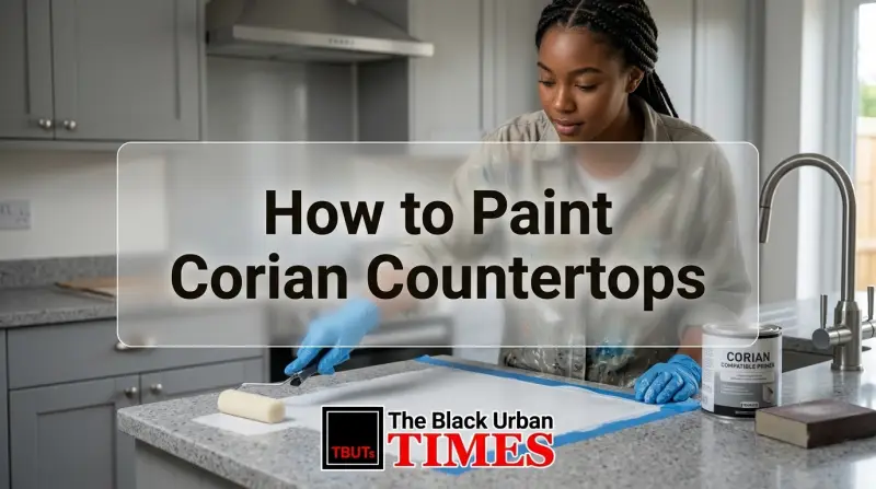 How to Paint Corian Countertops