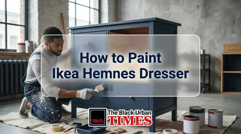 How to Paint Ikea Hemnes Dresser