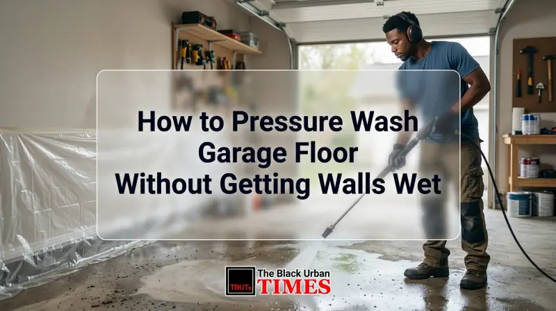 How to Pressure Wash Garage Floor Without Getting Walls Wet