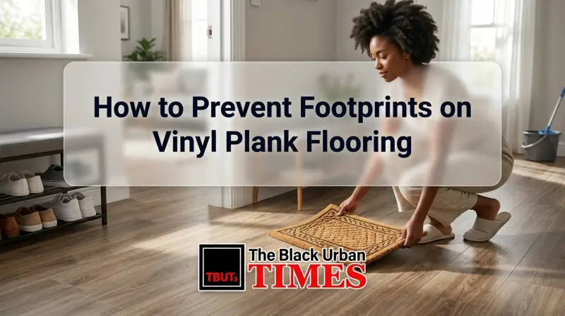 How to Prevent Footprints on Vinyl Plank Flooring