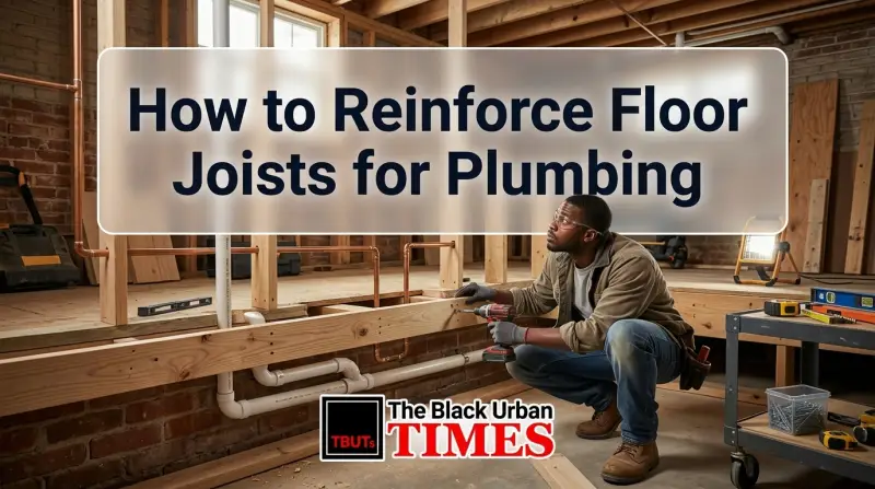 How to Reinforce Floor Joists for Plumbing