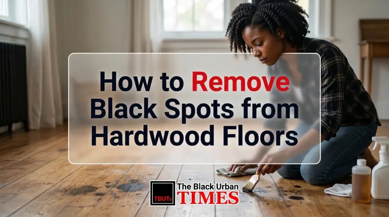 How to Remove Black Spots from Hardwood Floors