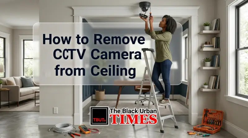 How to Remove CCTV Camera from Ceiling