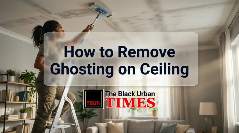 How to Remove Ghosting on Ceiling