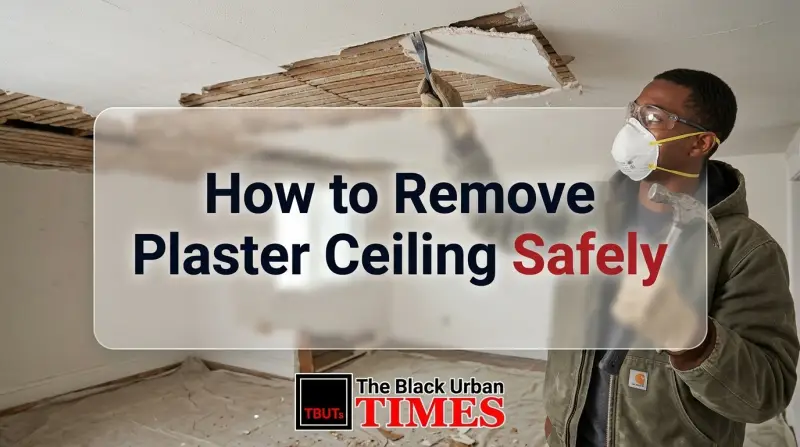 How to Remove Plaster Ceiling Safely