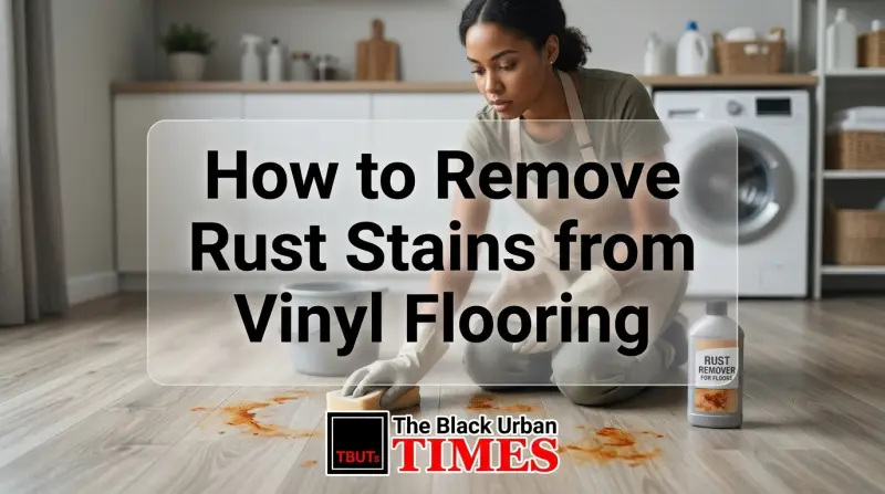 How to Remove Rust Stains from Vinyl Flooring