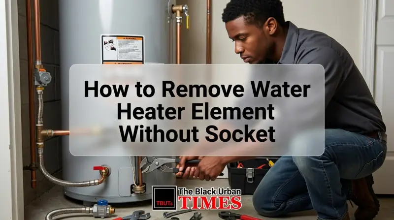 How to Remove Water Heater Element Without Socket