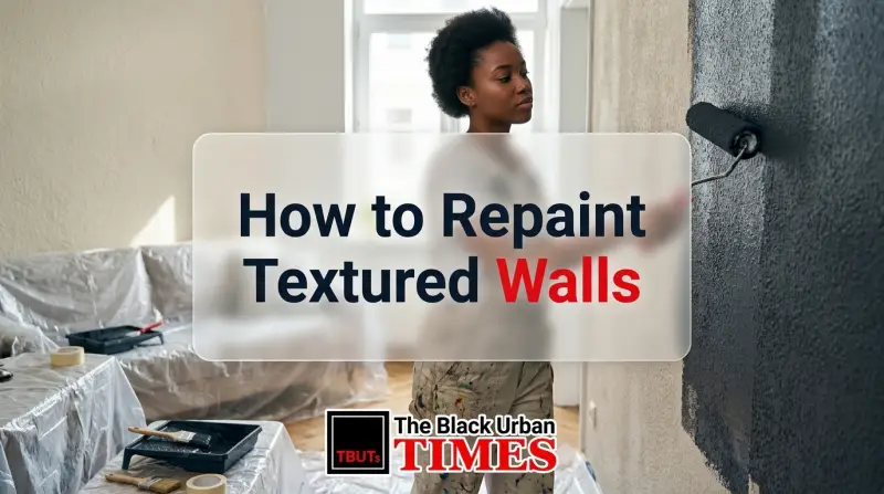 How to Repaint Textured Walls