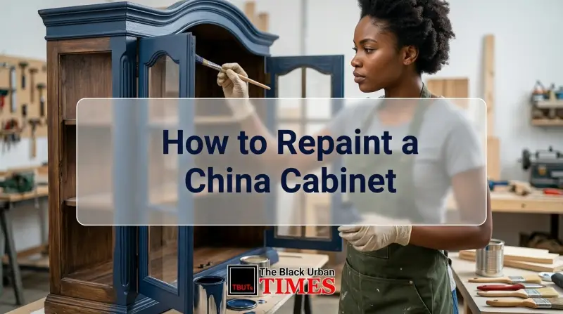 How to Repaint a China Cabinet