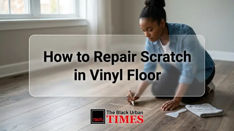How to Repair Scratch in Vinyl Floor