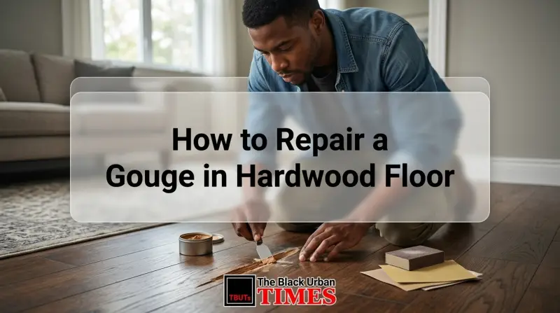 How to Repair a Gouge in Hardwood Floor