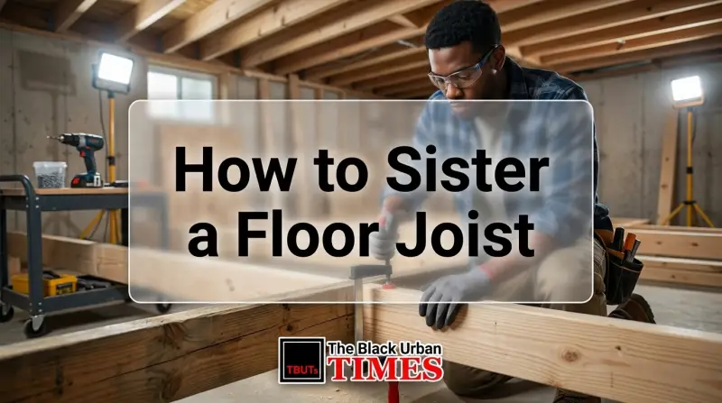 How to Sister a Floor Joist