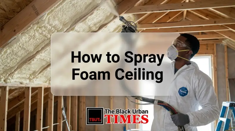 How to Spray Foam Ceiling