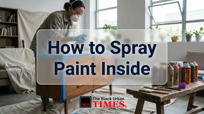 How to Spray Paint Inside