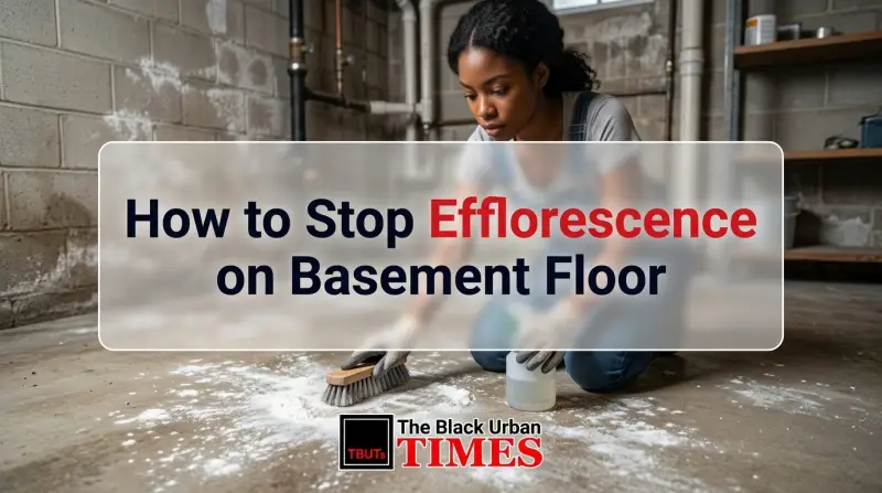How to Stop Efflorescence on Basement Floor